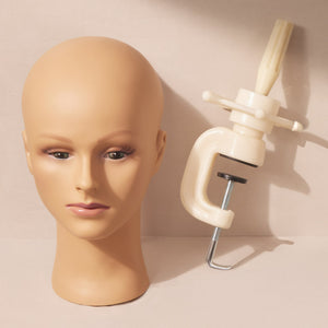Mannequin Head with Clamp